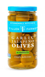 Olives piment ail vermouth