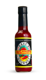 Dave's Insanity sauce Hot Ones